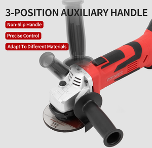 KAFUWELL-Herramientas eléctricas portátiles, amoladora angular inalámbrica de 20v, máquina de corte eléctrico de 115mm, amoladora angular <span class=keywords><strong>total</strong></span>, - Product Image 5