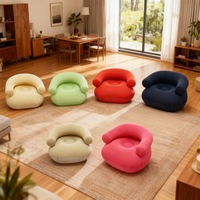 Canapé gonflable d'extérieur double portable, lit flottant, chaise longue de camping et de loisirs à gonflage automatique, vente en gros