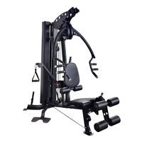 Equipo de Entrenamiento Integral para Gimnasio, Máquina Multifuncional de Cable Cruzado, Máquina Smith, Entrenador de Fuerza, Estación de Cable Único