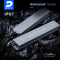 Controlador LED DUSKTEC CUSTOM Ip67 de 400 Vatios, Circuito de Controlador LED de 12v y 320ma, Suministro de Controlador LED Electrónico Impermeable y Regulable