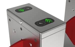 Tourniquet d'aileron d'obstacle de billet de code à barres d'identification de terminal de visage de sûreté et de sécurité - Product Image 4