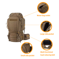 Sac à dos personnalisé de grande capacité Molle Pack tactique extérieur pour le camping et la randonnée