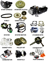 ZNEN BAOTIAN QINGQI KEEWAY BENZHOU LONGJIA GY6 50cc 60cc 80cc 100cc moteur ensemble 139QMA 139QMB et pièces de rechange d'origine pour eux