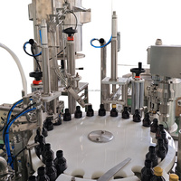 Ligne de production de remplissage automatique de liquides oraux de haute précision, entièrement automatisée, 100 ml, facile à utiliser