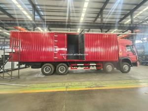 Venta caliente CLW Barato Sinotruk HOWO 30 Ton 40 Ton Gran capacidad 8x4 Placa de columna diésel Camión de carga pesada - Product Image 4