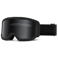Lunettes de ski personnalisées, protection sportive, lunettes de snowboard OEM, anti-buée, sangles OTG, pas cher en stock, UV400, lunettes de snowboard