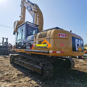 Excavatrice sur chenilles hydraulique d'occasion 329DL, modèle 2018, alimentée par PLC et moteur, puissance de 155 kW, 29 tonnes, 0,3 m³, en stock, vente. - Product Image 6