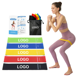 Bán buôn Chất lượng cao tập thể dục Mini Latex phòng tập thể dục tùy chỉnh in logo kháng ban nhạc thiết lập vòng lặp chống trượt ban nhạc - Product Image 4