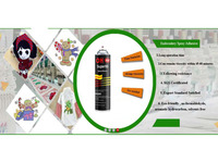 OH Super 99 Spray adhésif tissu, adhésif broderie repositionnable pour entoilage, tissu et papier