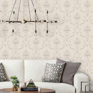 Papier peint gaufré 3D bleu foncé, style européen, pour chambre à coucher, salon, fond d'hôtel, <span class=keywords><strong>luxe</strong></span>, haut de gamme - Product Image 5