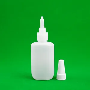 धातु प्लास्टिक और रबर प्लास्टिक पैकेजिंग के लिए एचडीपीई इंस्टेंट गोंद की बोतलें सुपर स्ट्रॉन्ग लॉक्टाइटर चिपकने वाला