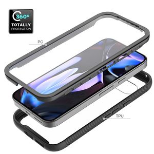 Con protector de pantalla 360 cubierta completa a prueba de golpes TPU PC Phone Case para <span class=keywords><strong>Google</strong></span> Pixel 9a 9 Pro XL 8A 8 Pro - Product Image 3