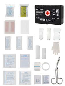 OP Din13164 Botiquín de primeros auxilios para coche, viaje Camping y uso de emergencia Botiquín médico portátil con equipo de primeros auxilios - Product Image 2