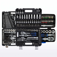 Lot de 94 outils à cliquet combinés, jeu de douilles, ensemble d'outils à main pour réparation automobile, étui rigide OEM