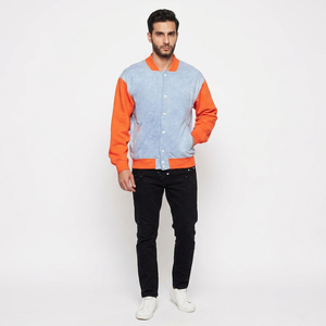 Custom Made Men's Varsity Jackets Lightweight with Oversized Breathable Design New Latest Style for Winter Front Logo Placement - Product Image 1