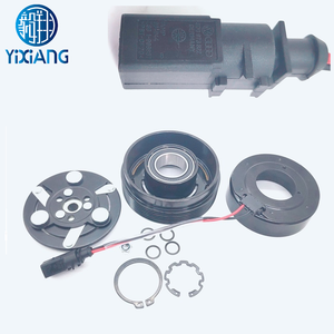 ชุดคลัตช์คอมเพรสเซอร์ A/C <span class=keywords><strong>24V</strong></span> สำหรับ Audi Tt VW Jetta SD7V16รถยนต์เครื่องปรับอากาศและ1J0820803B ทำความร้อน - Product Image 1