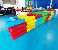 Carnival Wholesale Outdoor Kids Interactive Team Building Game Sport Wipeout Games Inflatable Ladder Funworld Brand 1 Year