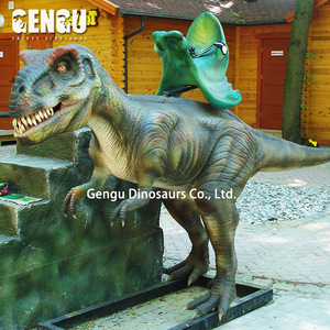 Tour de Dinos intérieur en métal radiocommandé pour les enfants pour l'école maternelle garderie lieux publics et centres commerciaux - Product Image 4