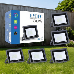 ไฟสปอร์ตไลท์ LED Hybec 30W IP66 สำหรับภายนอกอาคาร ความสว่างสูง กันน้ำ - Product Image 3