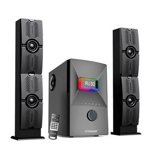 Sistema de Audio para el Hogar, Altavoces RGB Multimedia para Computadora de Escritorio, Subwoofer 2.1, Sistema de Cine en Casa, Altavoces BT con Subwoofer - Product Image 3