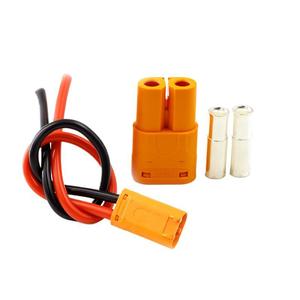 Amass LCB50-M LCB50-F 98A Banana Plug Red Copper Wire Harness 8AWG 10AWG Agricultural <b>Drone</b> Lithium Battery Custom Cable - Product Image 3