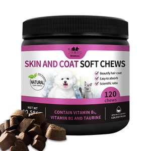 อาหารเสริมบำรุงผิวและขนสุนัข-โอเมก้า 3-6-9 น้ำมัน<span class=keywords><strong>ปลา</strong></span>แบบเคี้ยว-วิตามิน-ดูดซึมเร็ว เสริมภูมิคุ้มกัน บรรเทาอาการคัน สำหรับทุกสาย<span class=keywords><strong>พันธุ์</strong></span> - Product Image 1