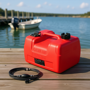 Tanque de Combustible Portátil de Diésel DB Wholesale de 3 Galones para Motor Fuera de Borda, Contenedor de Gasolina de Plástico Marino para Barco - Product Image 2