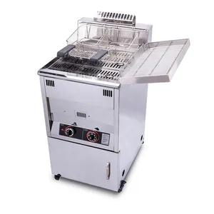 GF-23LH 23 Liters Commercial Table Top Gas Temperature Control Deep Fryer