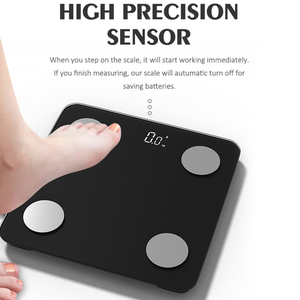 180kg Digital Waage Pantalla LED Digital Body Fat Escala <span class=keywords><strong>de</strong></span> composición <span class=keywords><strong>corporal</strong></span> para peso <span class=keywords><strong>corporal</strong></span> y grasa digital - Product Image 2