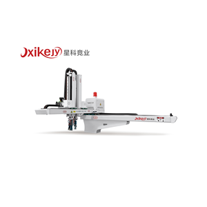 Nouveau bras <span class=keywords><strong>manipulateur</strong></span> robotisé Xinkejy pour machine de moulage par injection, cadre en L/H, bras robotisé servo à cinq axes, matériau en fer, 3300W - Product Image 1