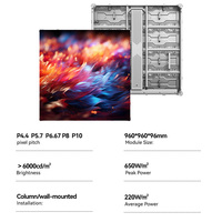 Pantalla LED para Exteriores P5 P8 P10 Impermeable IP66, Señalización Digital a Todo Color, Cartel LED, Pantalla LED de Ahorro de Energía