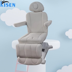 Kisen 3 Motor Adjustable Electric Beauty Spa <b>Bed</b> & Massage Table for Workshop Use-<b>Full</b> <b>Set</b> Salon Furniture - Product Image 4