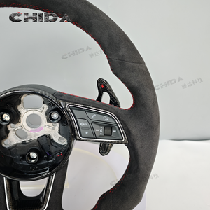 พวงมาลัยขนแบบฝาพับเหมาะสำหรับ audis A8 A3 A7 A4 A5 A6 RS3 RS4 RS5 B8 S3 S4 S5 B9รุ่น TT - Product Image 2