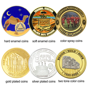 เหรียญที่ระลึกโลหะผสมสังกะสีชุบทองคำแท้สีทองสำหรับเป็นของขวัญ - Product Image 6