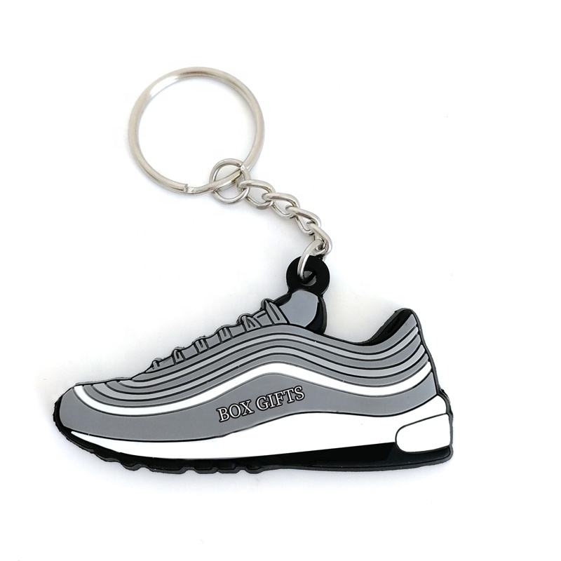 Running Shoe Key Chains PVC Rubber 3D Mini Sneaker Keychain Collectible for  Sneaker Fans