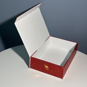 Caja de Papel Kraft <span class=keywords><strong>en</strong></span> <span class=keywords><strong>Blanco</strong></span> al por Mayor, Caja de Transporte de Papel con Forma Personalizada para Mascota de Marca, Edición Especial, Promoción de Temporada - Product Image 2
