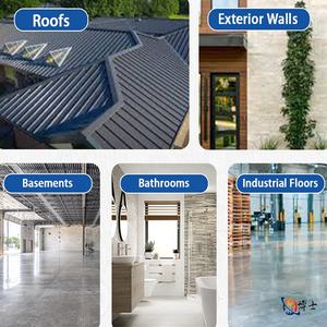 Rivestimento impermeabile trasparente per tegole tetto cemento impermeabilizzazione invisibile - Product Image 6