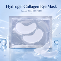 Masque pour les yeux en hydrogel personnalisé, patchs pour les yeux en hydrogel pour les cernes et les poches sous les yeux