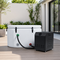 Pendingin Air 1HP untuk Pemulihan Mandi Es dengan Desain Pendinginan Cepat dan Rendah Kebisingan