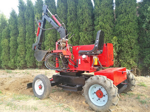 Mini-excavatrice araignée multifonctionnelle personnalisable avec moteur EPA de 20hp, 35hp, 45hp, 60hp, 70hp en option, pour le forage et le creusement de fossés - Product Image 6