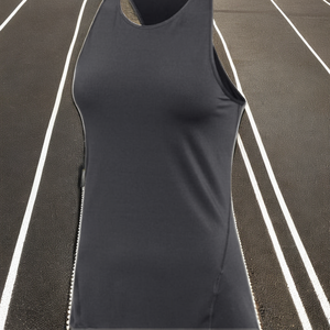 Men Solid Knitted Mesh <b>Singlets</b> Quick Dry Breathable Polyester <b>Running</b> Casual Stringers Custom Logo Front Sports <b>Singlet</b> - Product Image 2