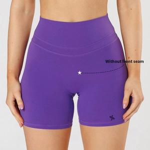 Tùy Chỉnh Tác Động Thể Thao Phòng Tập Thể Dục Thể Thao Chạy Quần Short Cao Eo Thoáng Khí Nén Biker Yoga Quần Short Thể Thao Cho Phụ Nữ - Product Image 2