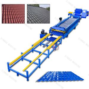 Farbe Stahl glasierte Fliesen walzen form maschine für Dach bahnen - Product Image 6