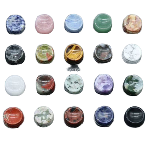 Pierres de méditation polies en cristal naturel pour la guérison, écologiques, multi-gemmes, faites à la main, style Feng Shui, vente en gros - Product Image 1