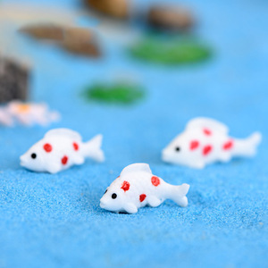 Figuras de Animales de Dibujos Animados en Miniatura, Peces Dorados, Decoración para Acuarios, Mini Manualidades de Resina para Jardín, Pecera, Decoración de Acuarios - Product Image 6