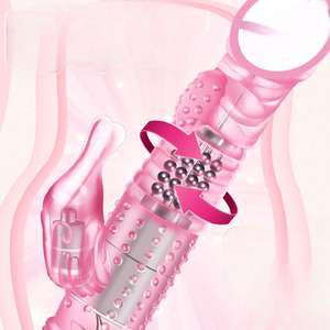 Vibradores de conejo de <span class=keywords><strong>12</strong></span> velocidades Vibración y rotación del punto G Impermeable Sexy Vibrating <span class=keywords><strong>Vibe</strong></span> Juguetes sexuales Productos sexuales - Product Image 5