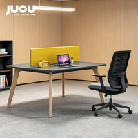 Poste de travail de bureau confortable à cloisonnement pour 2, 4 ou 6 personnes, design moderne de haute qualité, mobilier de bureau pour PC et ordinateur portable