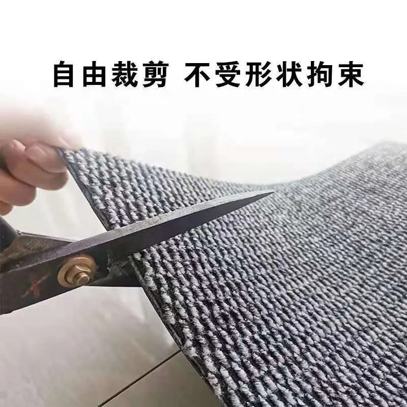 डबल-रंग jacquard कालीन अनानास लाइन कालीन पीवीसी समर्थन के साथ