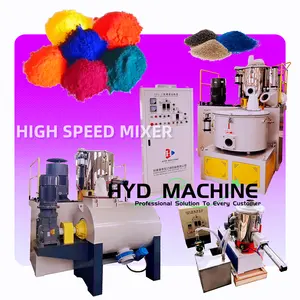 shr series pvc powder high speed hot mixer pvc mixing machine