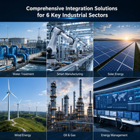 Solution de conception et d'intégration de systèmes de contrôle industriel avec programmation PLC personnalisée et intégration SCADA pour usine intelligente